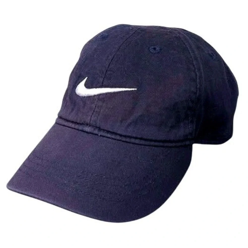 Nike ~ TODDLER ~ Navy ~ Blue Baseball Hat‎ ~ Adjustable/Embroidered Logo/Clean